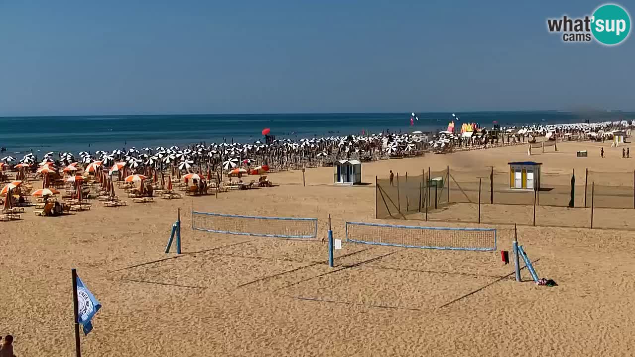 Webcam Bibione Lido del Sole | Bibione strand | Italien