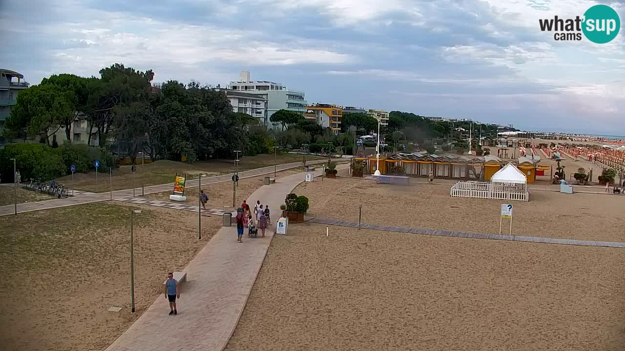 Webcam Lido del Sole | Bibione beach | Italy