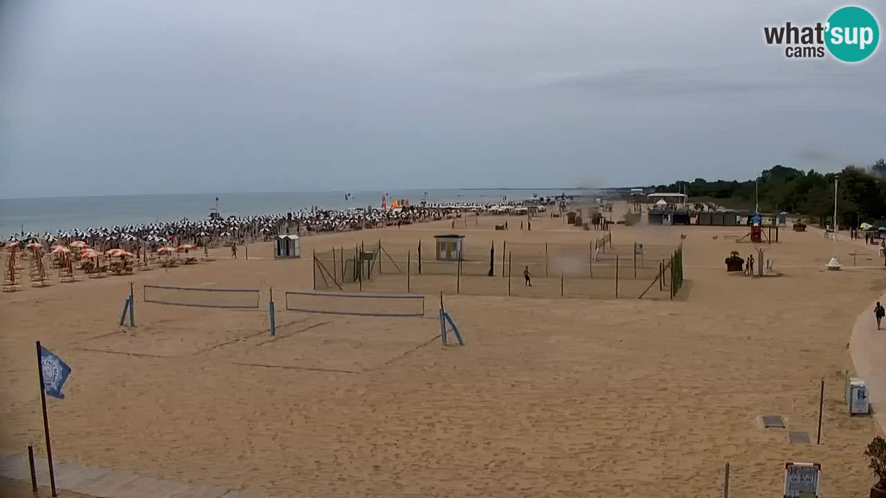 Kamera Bibione plaža Lido del Sole | Italija