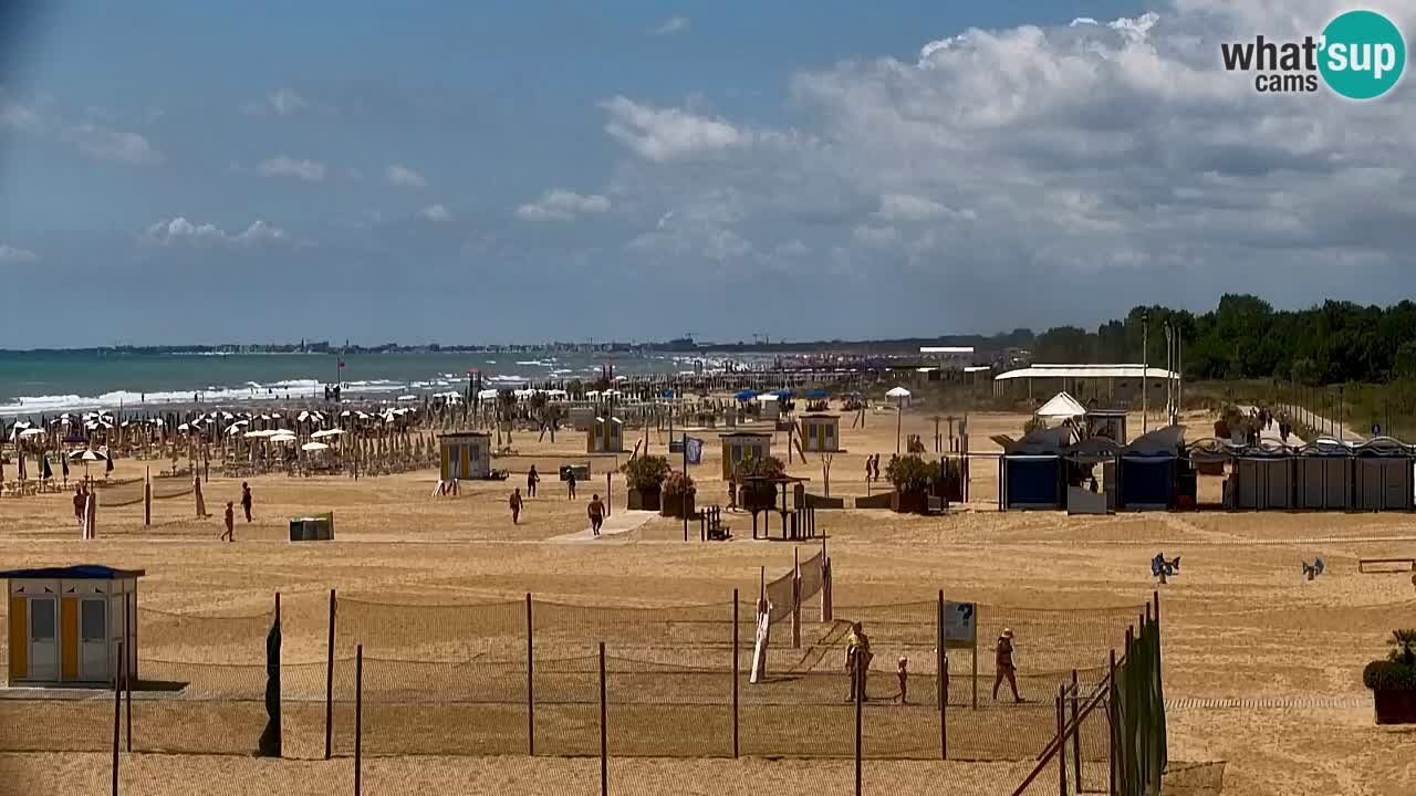 Kamera Bibione plaža Lido del Sole | Italija