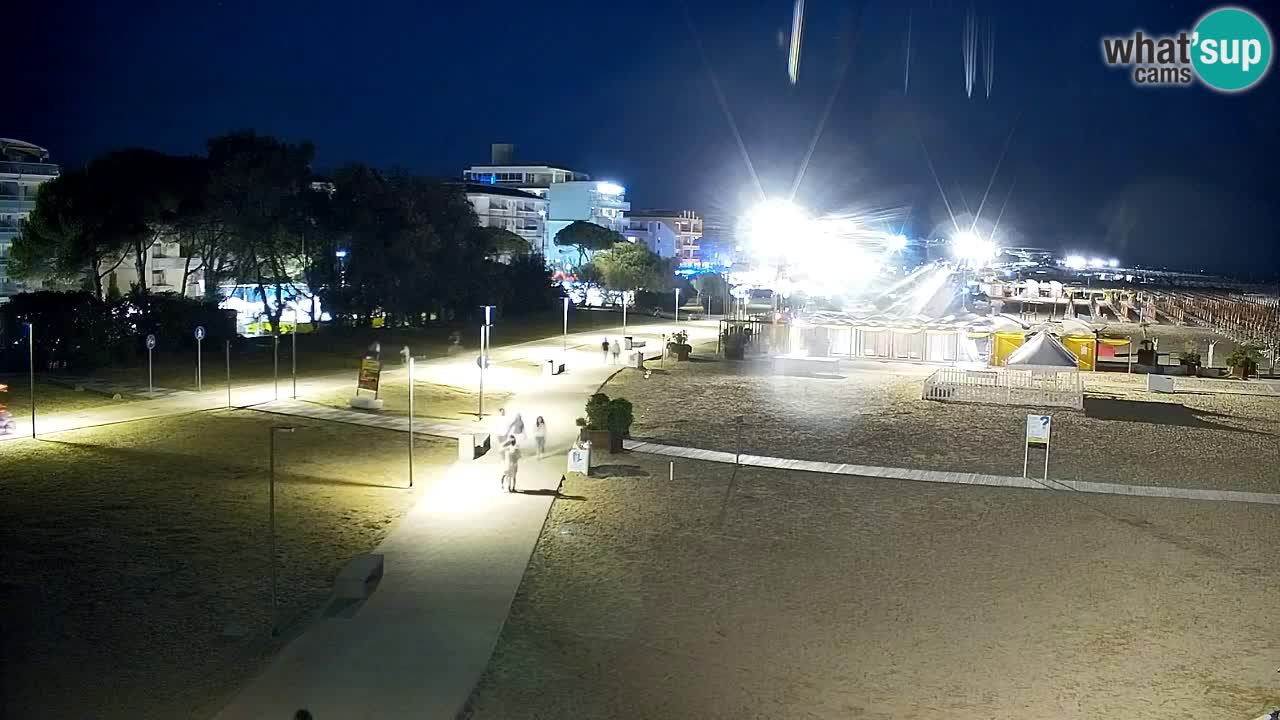 Webcam Bibione Lido del Sole | Bibione strand | Italien