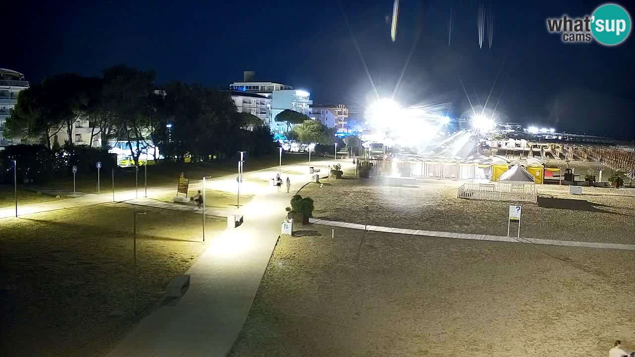 Kamera Bibione plaža Lido del Sole | Italija