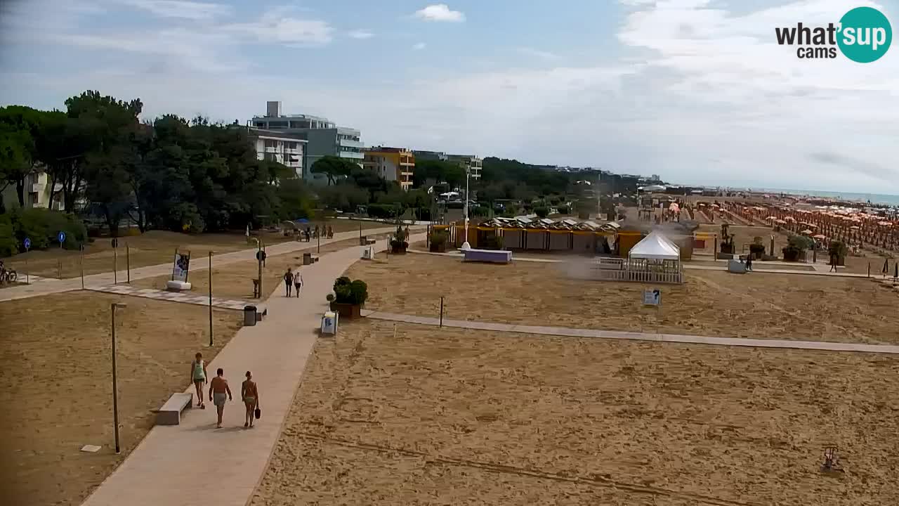 Kamera Bibione plaža Lido del Sole | Italija