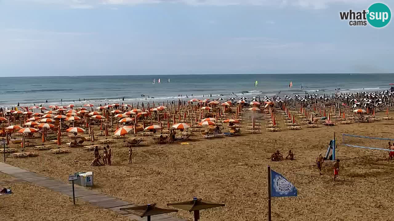 Webcam Lido del Sole | Bibione beach | Italy