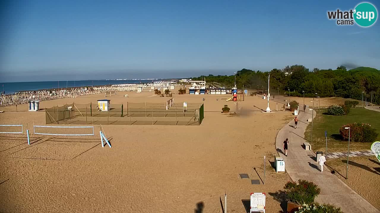 Kamera Bibione plaža Lido del Sole | Italija