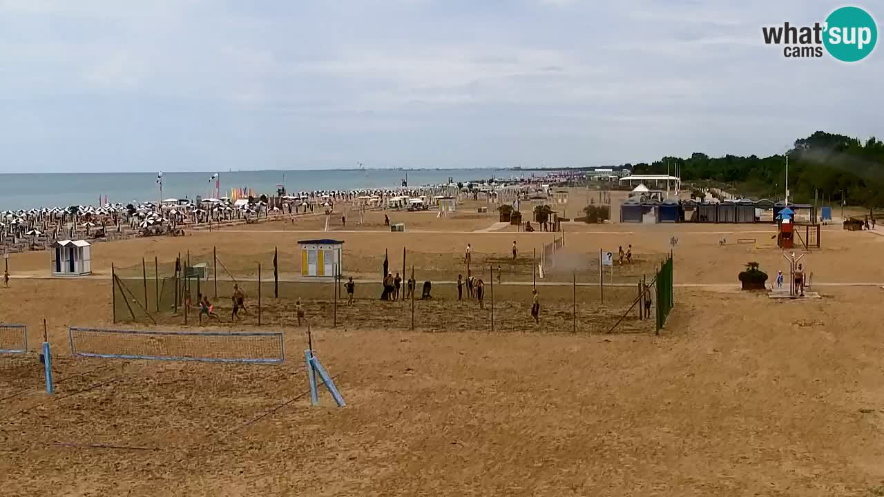 Kamera Bibione plaža Lido del Sole | Italija