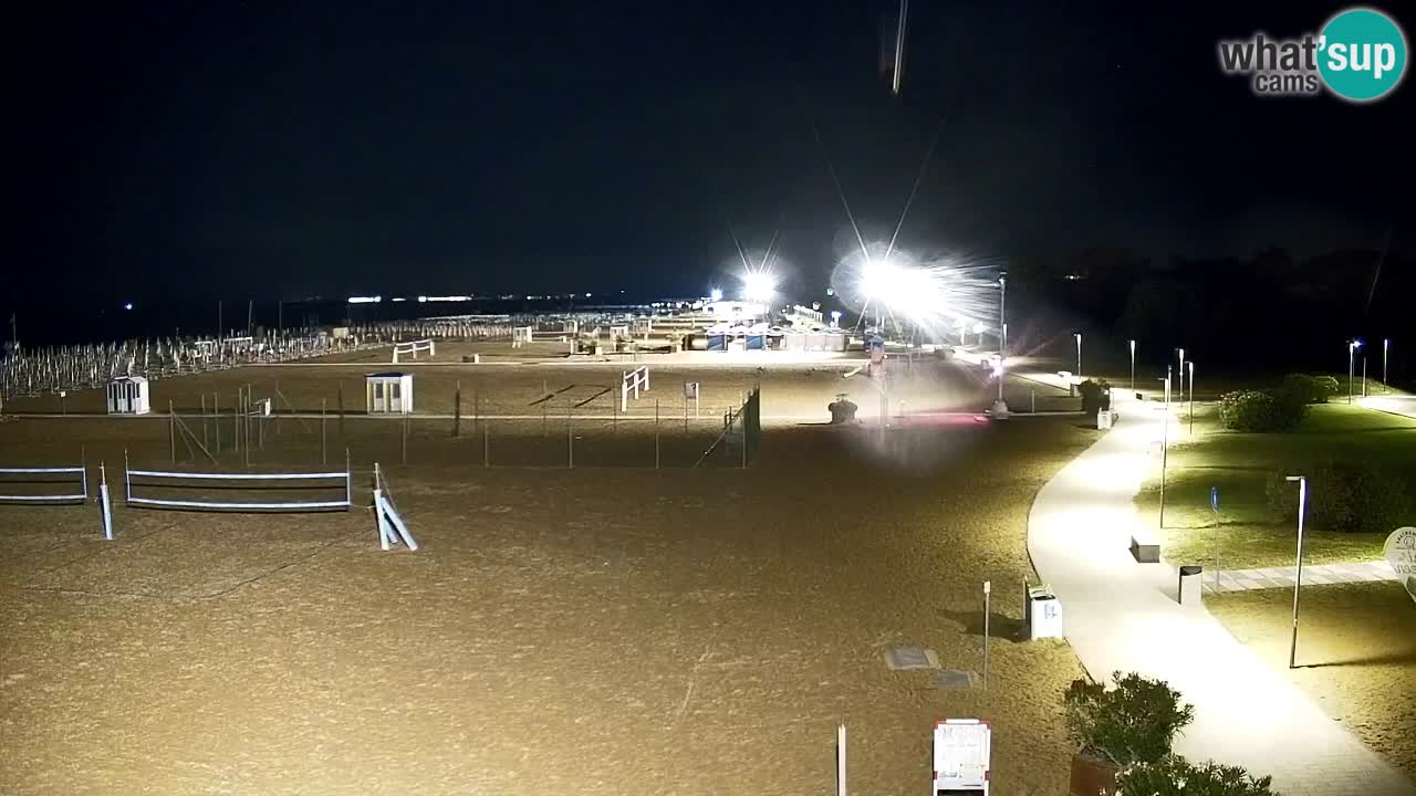 Kamera Bibione plaža Lido del Sole | Italija