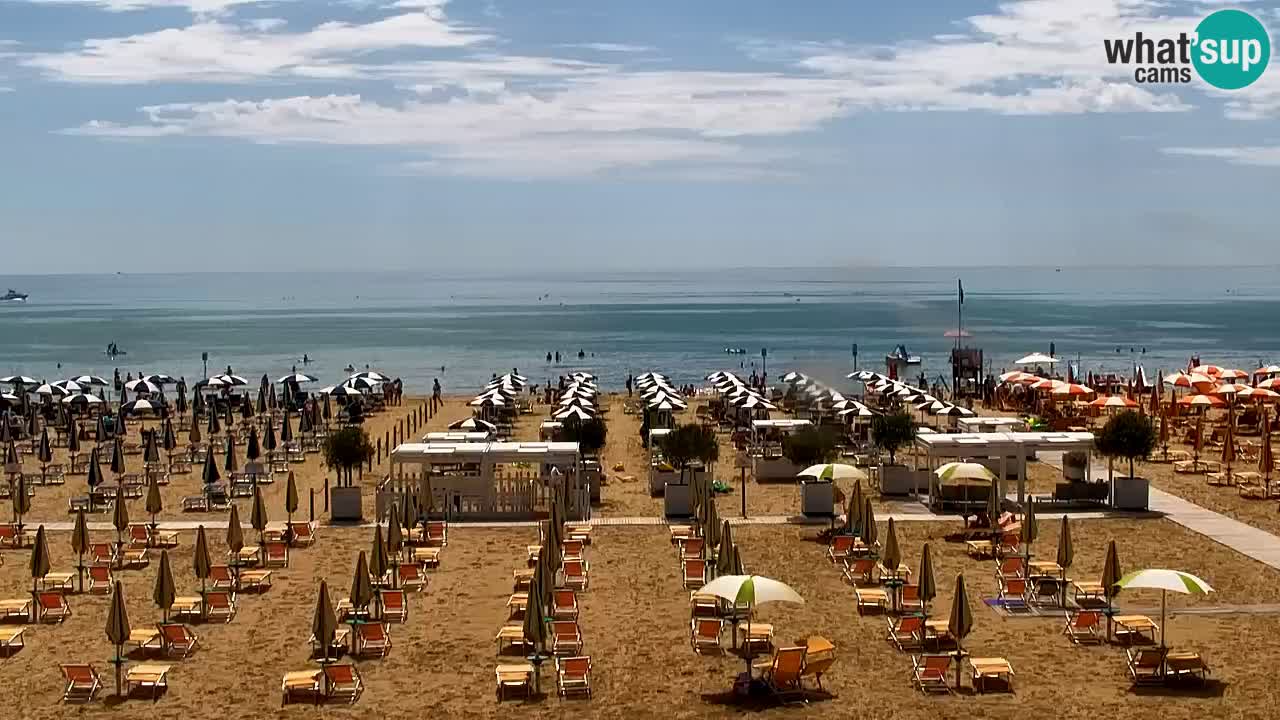 Webcam Bibione Lido del Sole | Bibione strand | Italien
