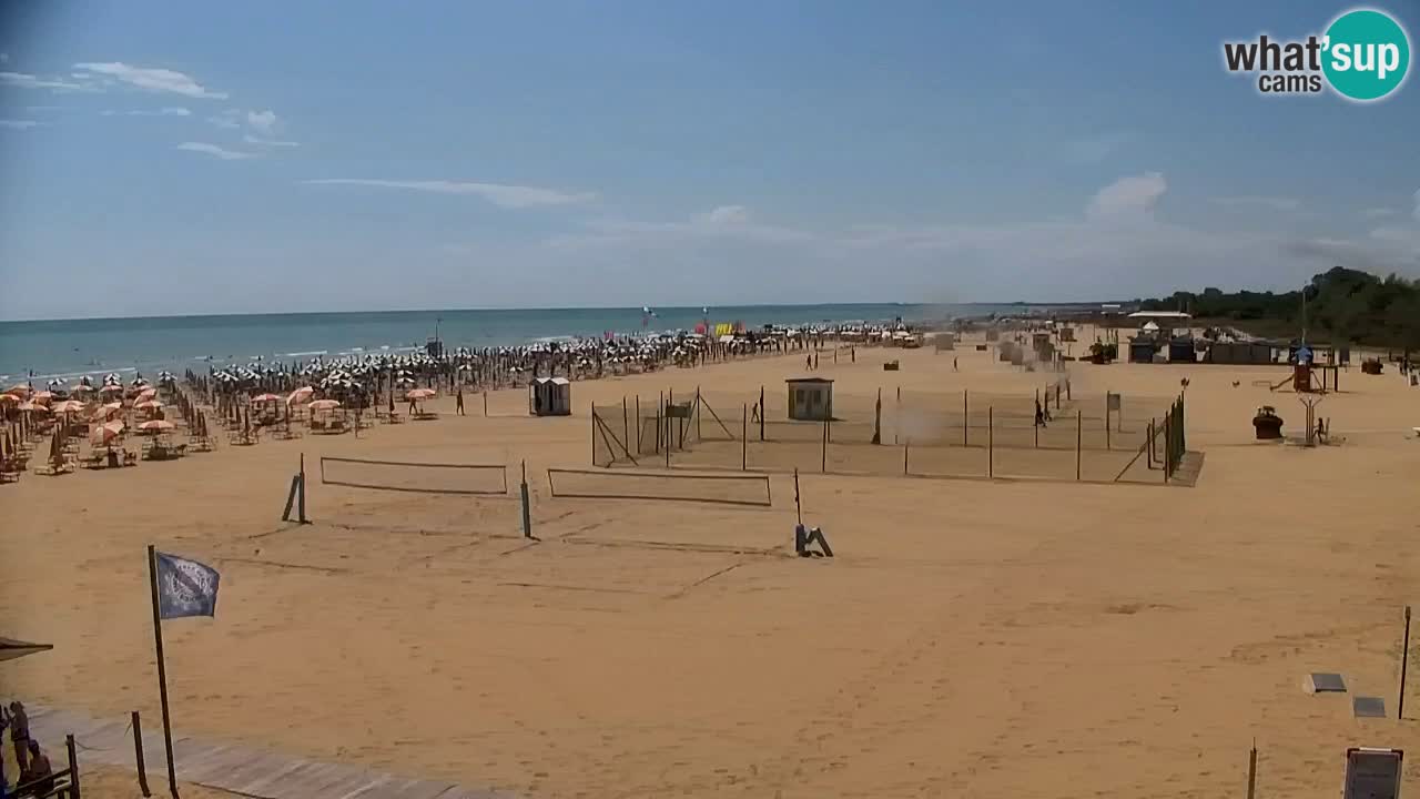 Kamera Bibione plaža Lido del Sole | Italija