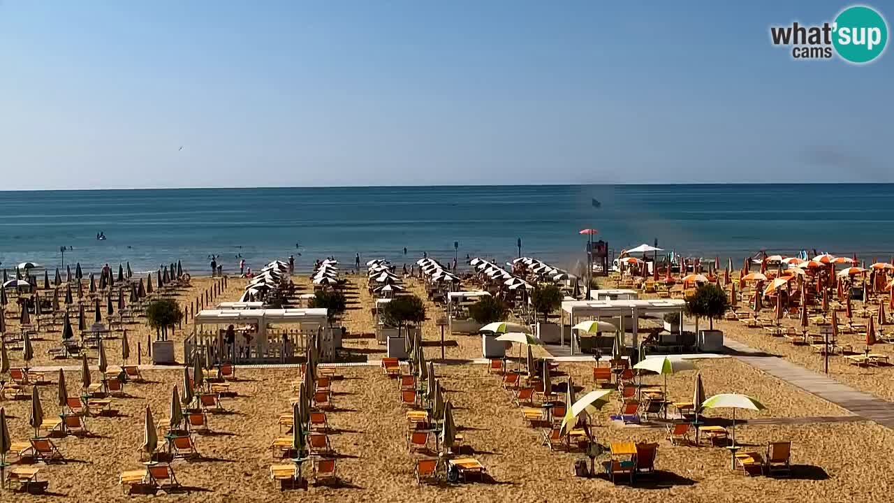 Webcam Bibione Lido del Sole | Bibione strand | Italien