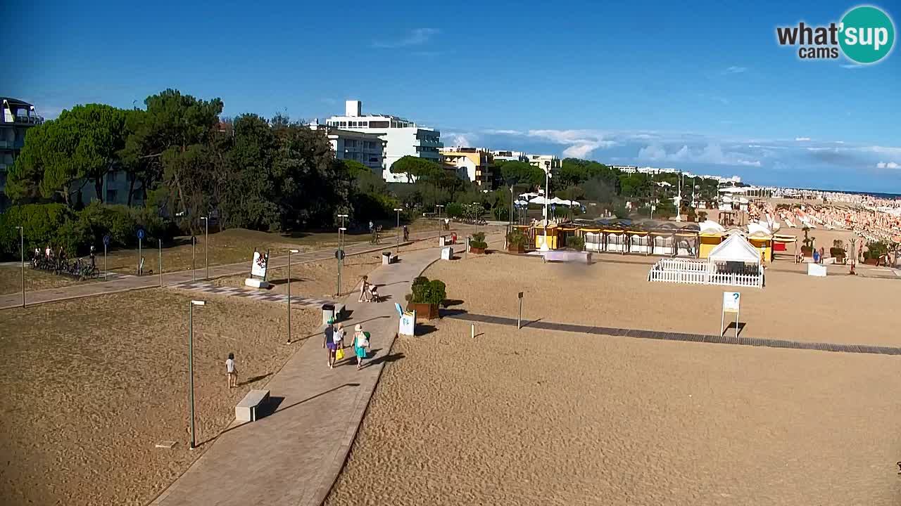 Webcam Bibione Lido del Sole | Bibione strand | Italien
