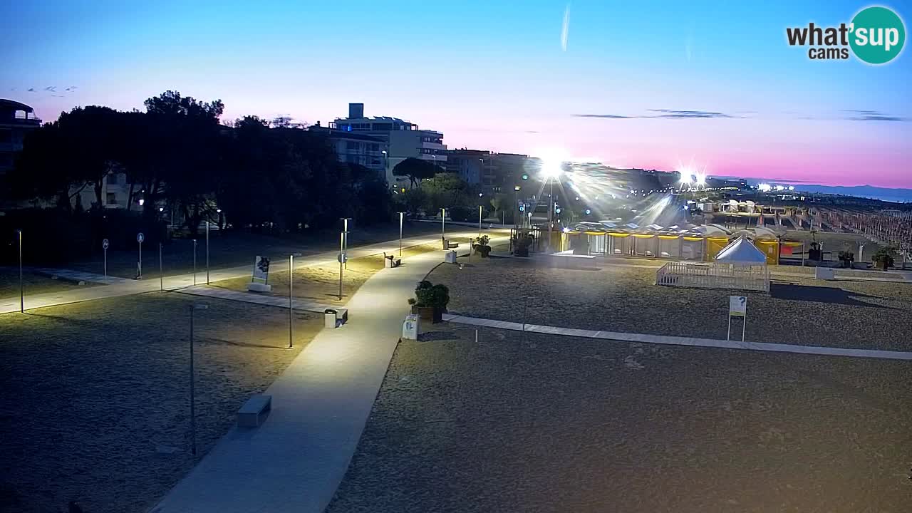 Kamera Bibione plaža Lido del Sole | Italija