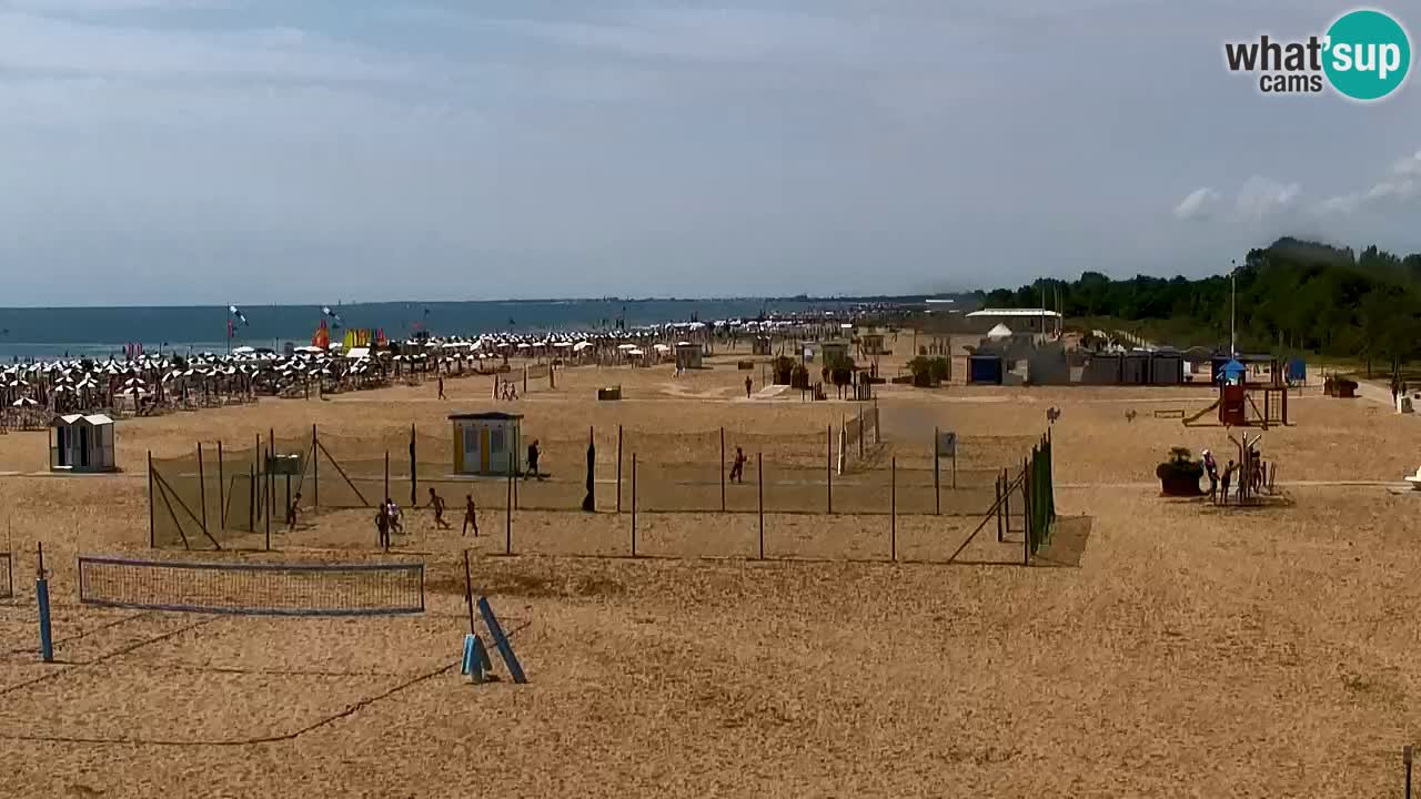 Webcam Bibione Lido del Sole | Bibione strand | Italien