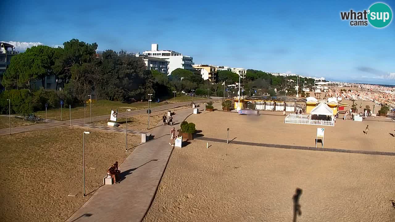 Webcam Lido del Sole | Bibione beach | Italy