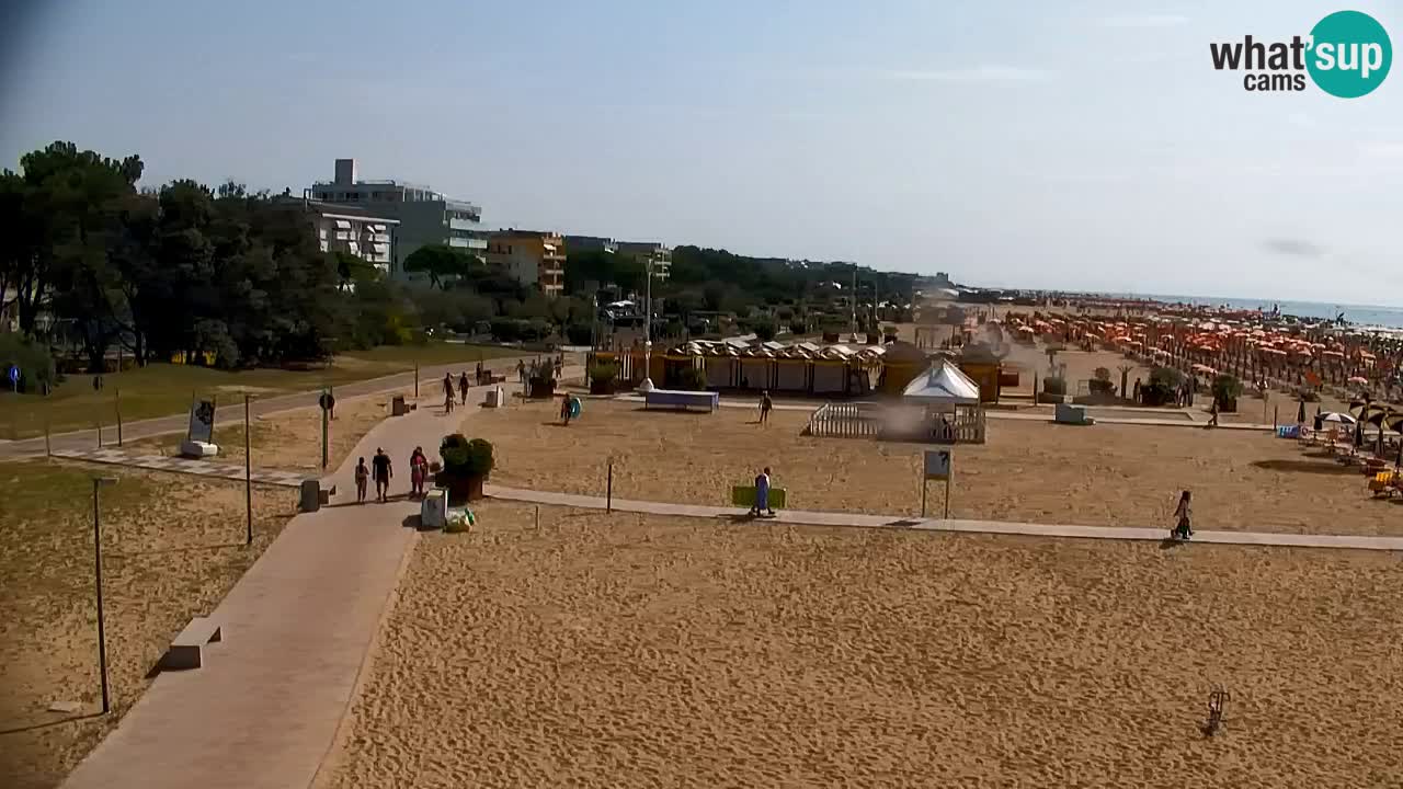 Kamera Bibione plaža Lido del Sole | Italija