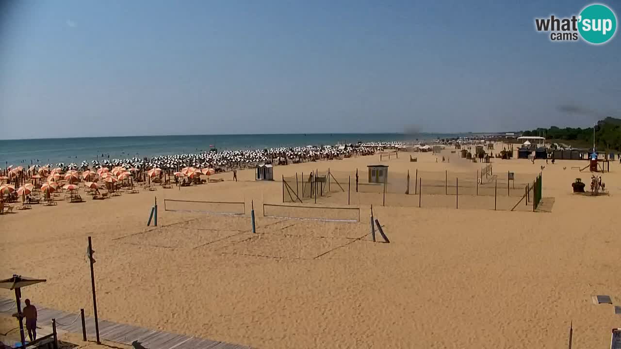 Kamera Bibione plaža Lido del Sole | Italija