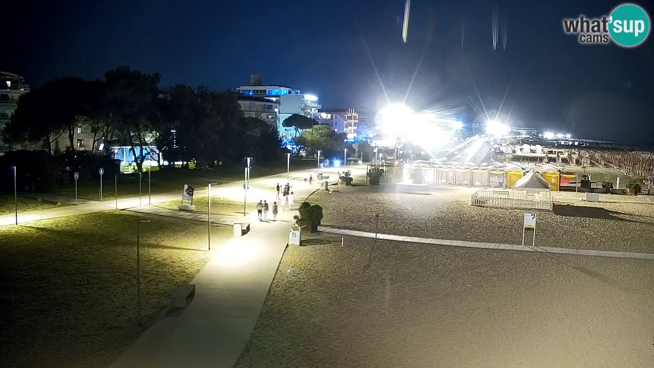 Kamera Bibione plaža Lido del Sole | Italija