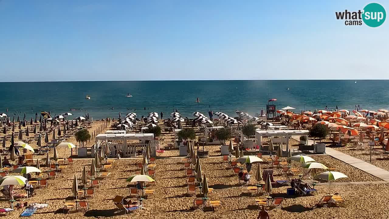 Webcam Bibione Lido del Sole | Bibione strand | Italien