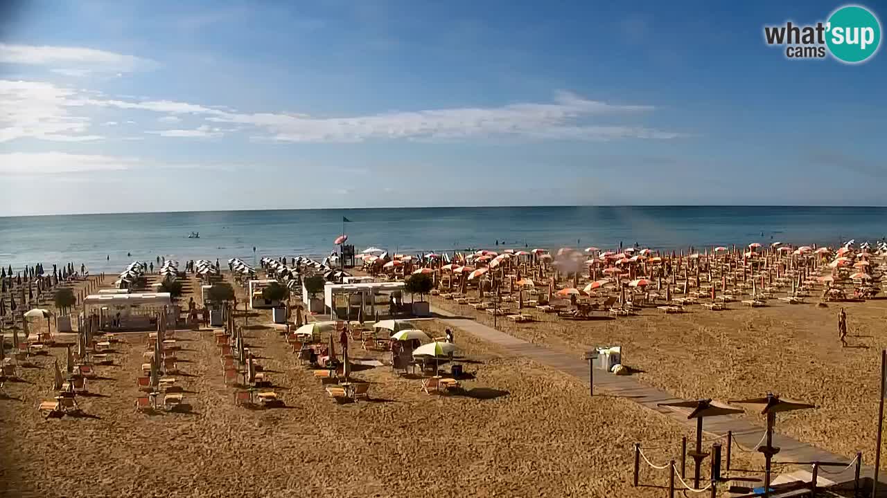 Kamera Bibione plaža Lido del Sole | Italija