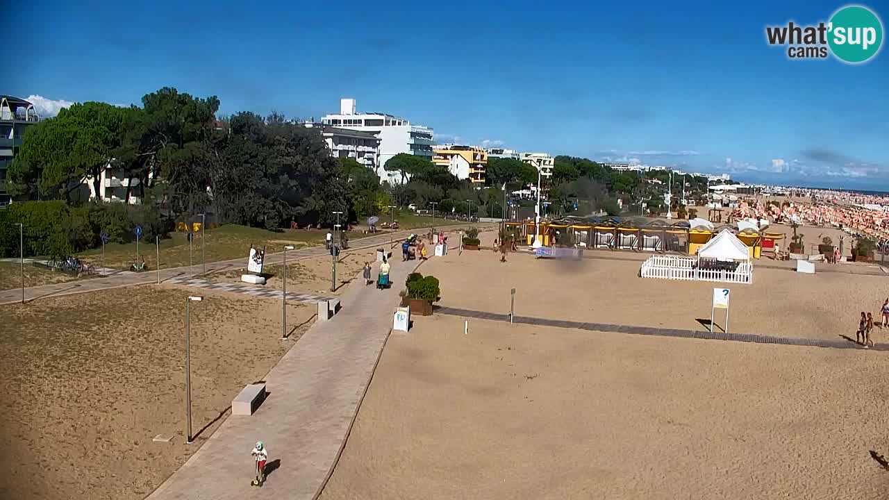 Kamera Bibione plaža Lido del Sole | Italija