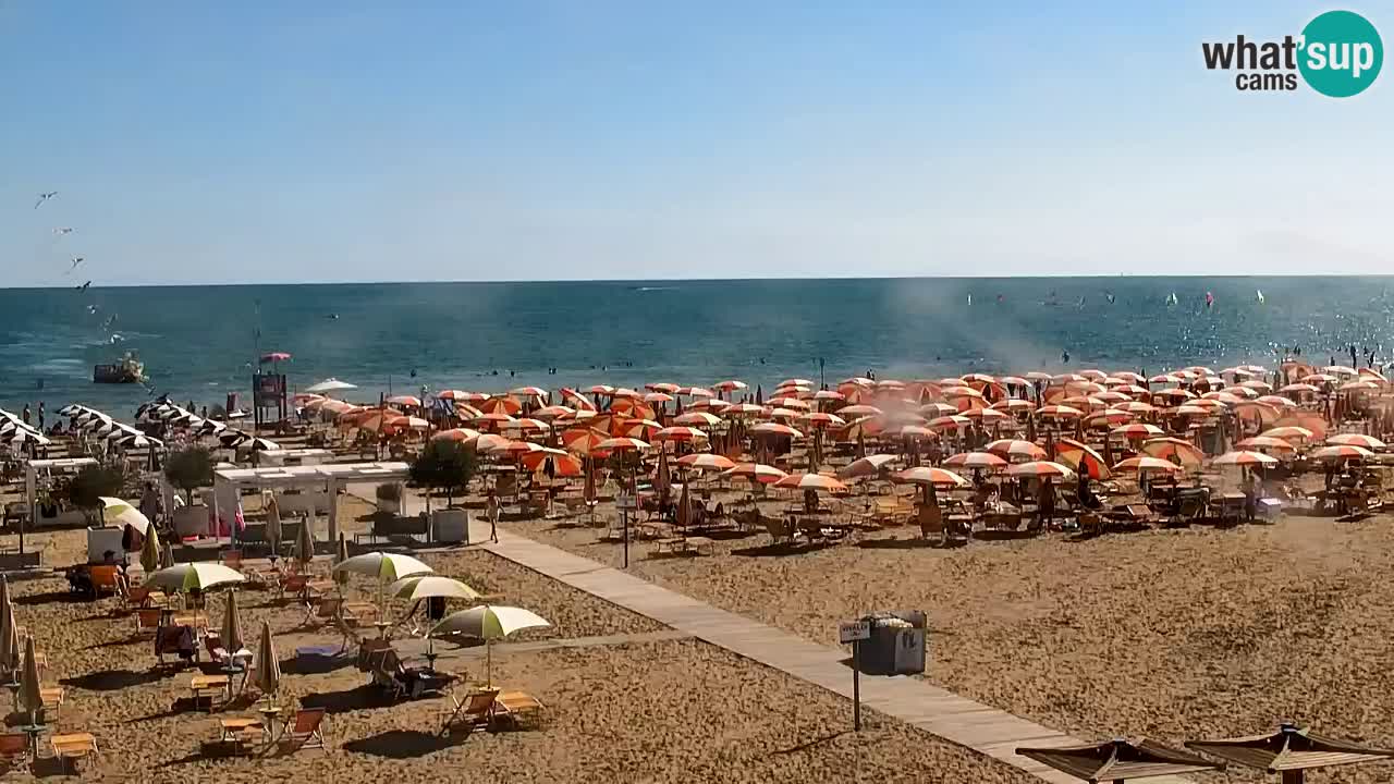 Webcam Lido del Sole | Bibione beach | Italy