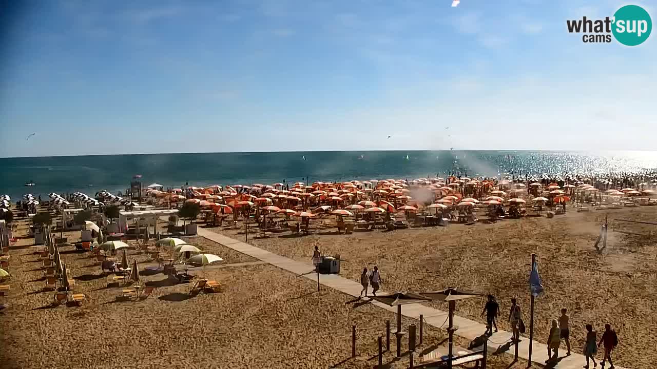 Webcam Lido del Sole | Bibione beach | Italy