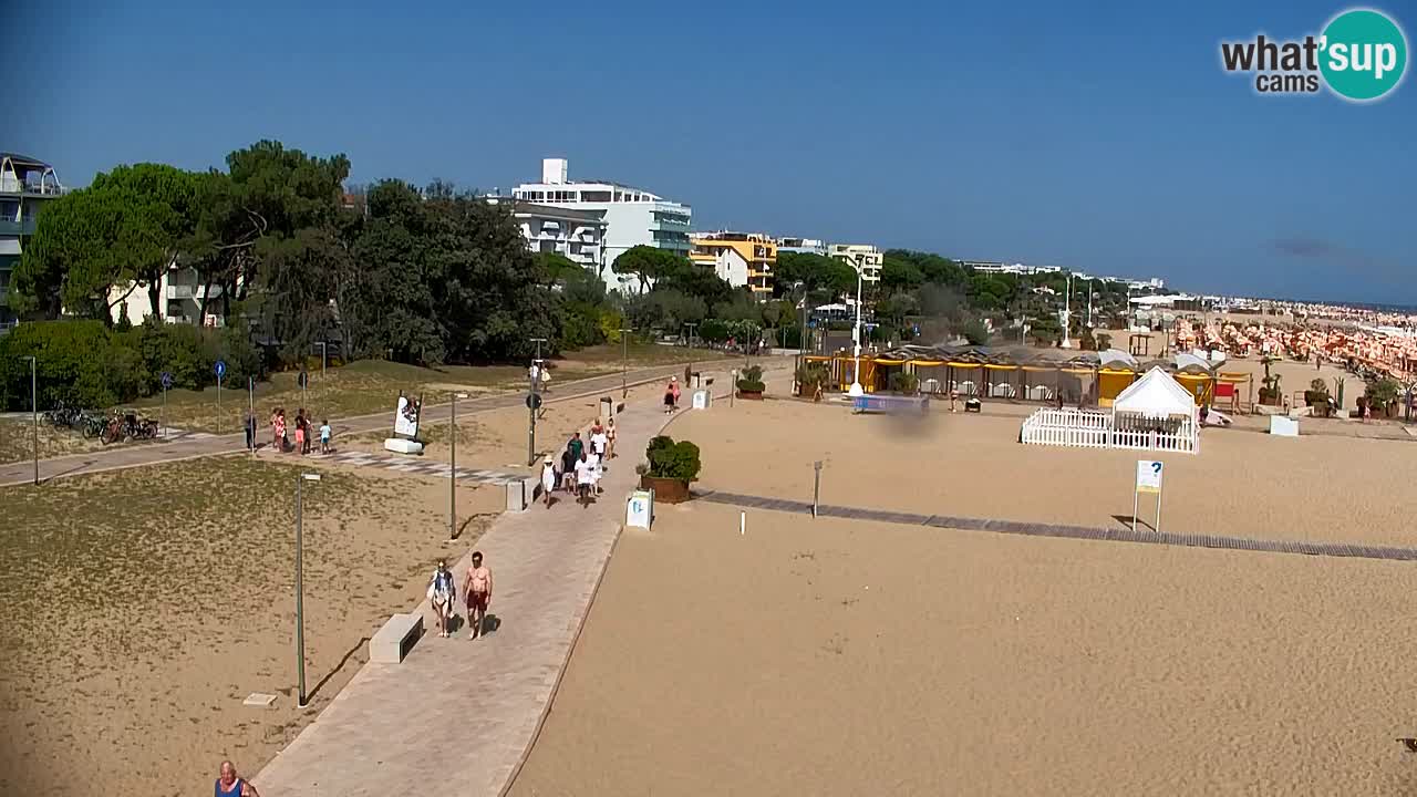 Webcam Bibione Lido del Sole | Bibione strand | Italien