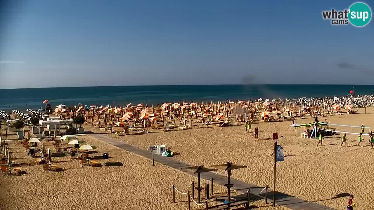 Webcam Bibione Lido del Sole | Bibione strand | Italien