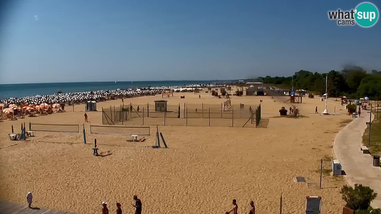 Webcam Bibione Lido del Sole | Bibione strand | Italien