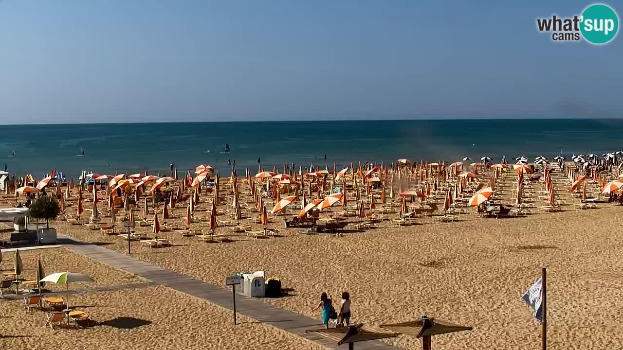 Kamera Bibione plaža Lido del Sole | Italija