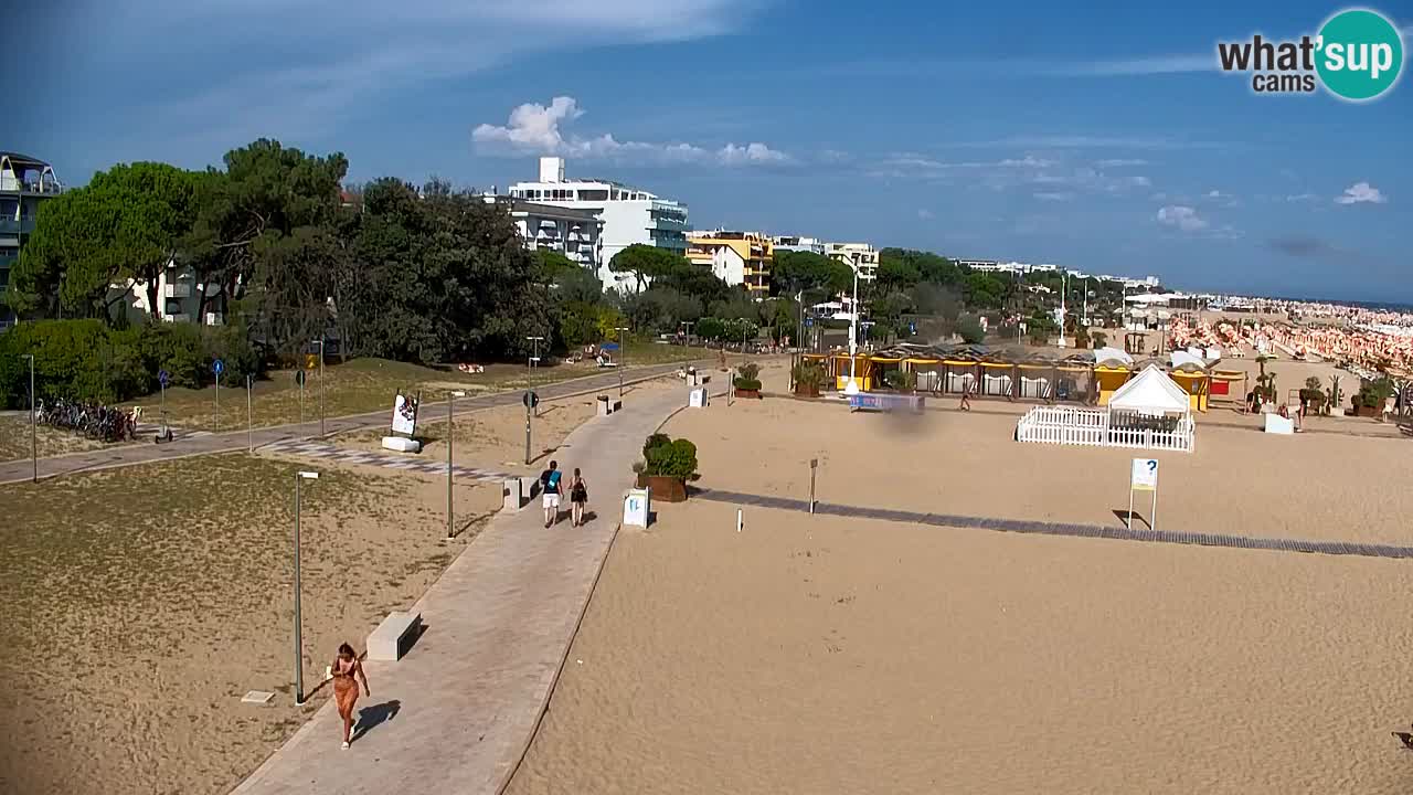 Kamera Bibione plaža Lido del Sole | Italija