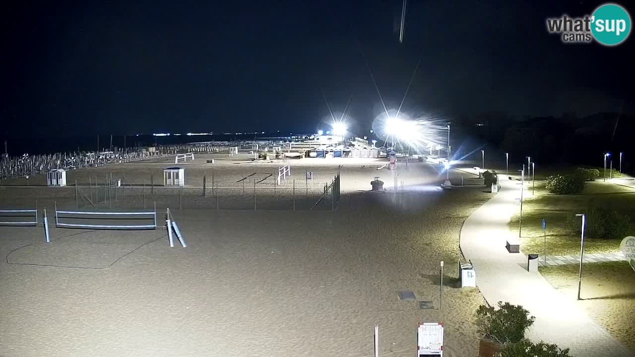 Kamera Bibione plaža Lido del Sole | Italija