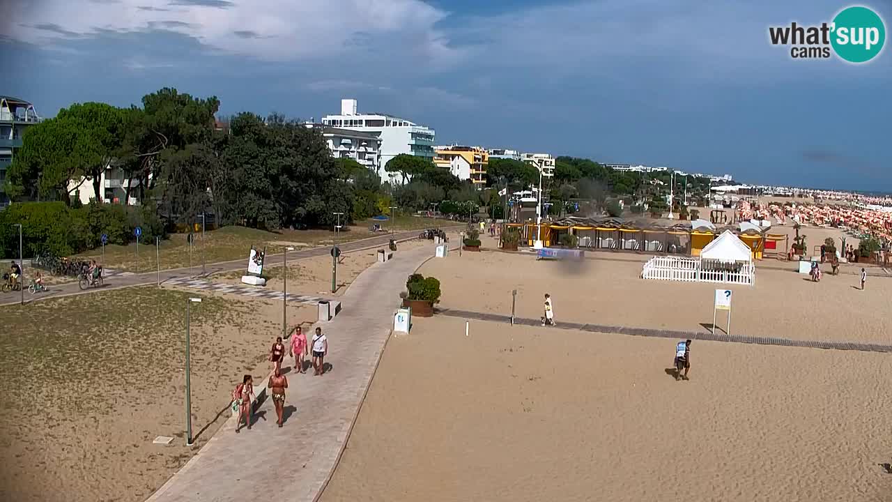 Bibione Webcam Lido del Sole | Bibione spiaggia