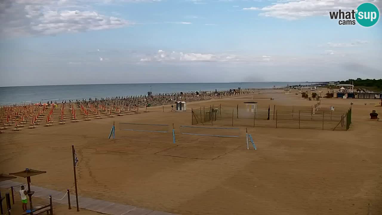 Kamera Bibione plaža Lido del Sole | Italija