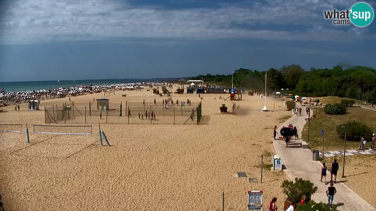 Webcam Bibione Lido del Sole | Bibione strand | Italien