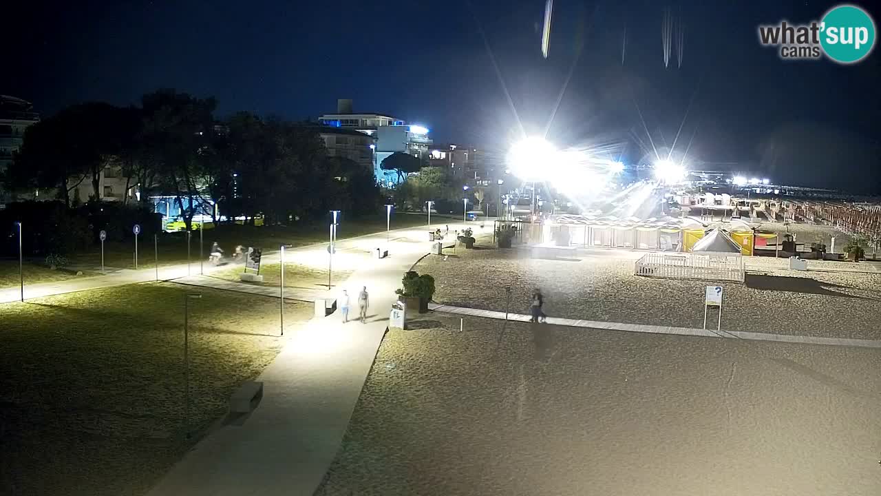 Kamera Bibione plaža Lido del Sole | Italija