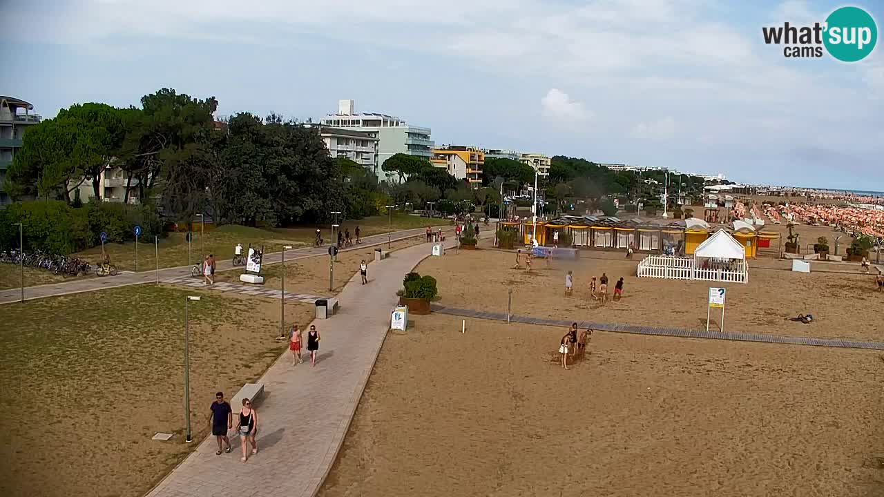 Kamera Bibione plaža Lido del Sole | Italija