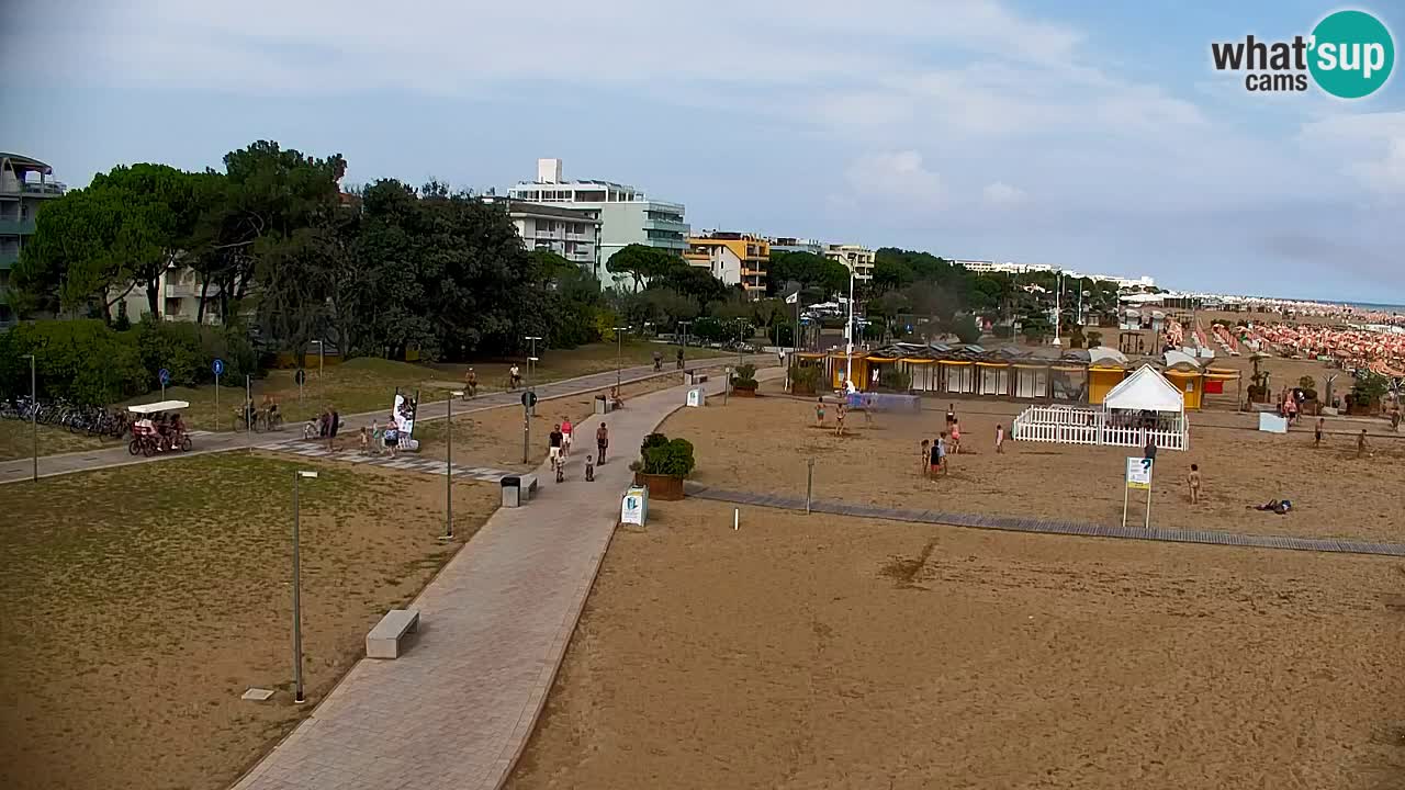Kamera Bibione plaža Lido del Sole | Italija