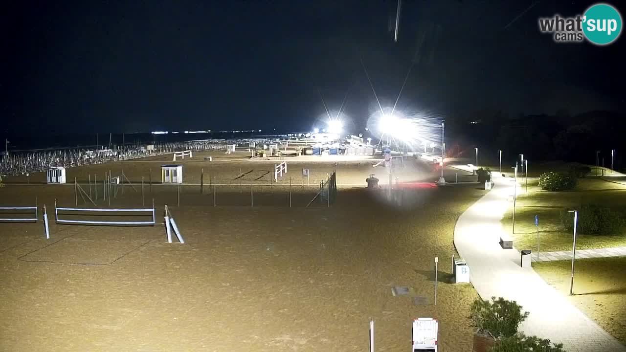Kamera Bibione plaža Lido del Sole | Italija