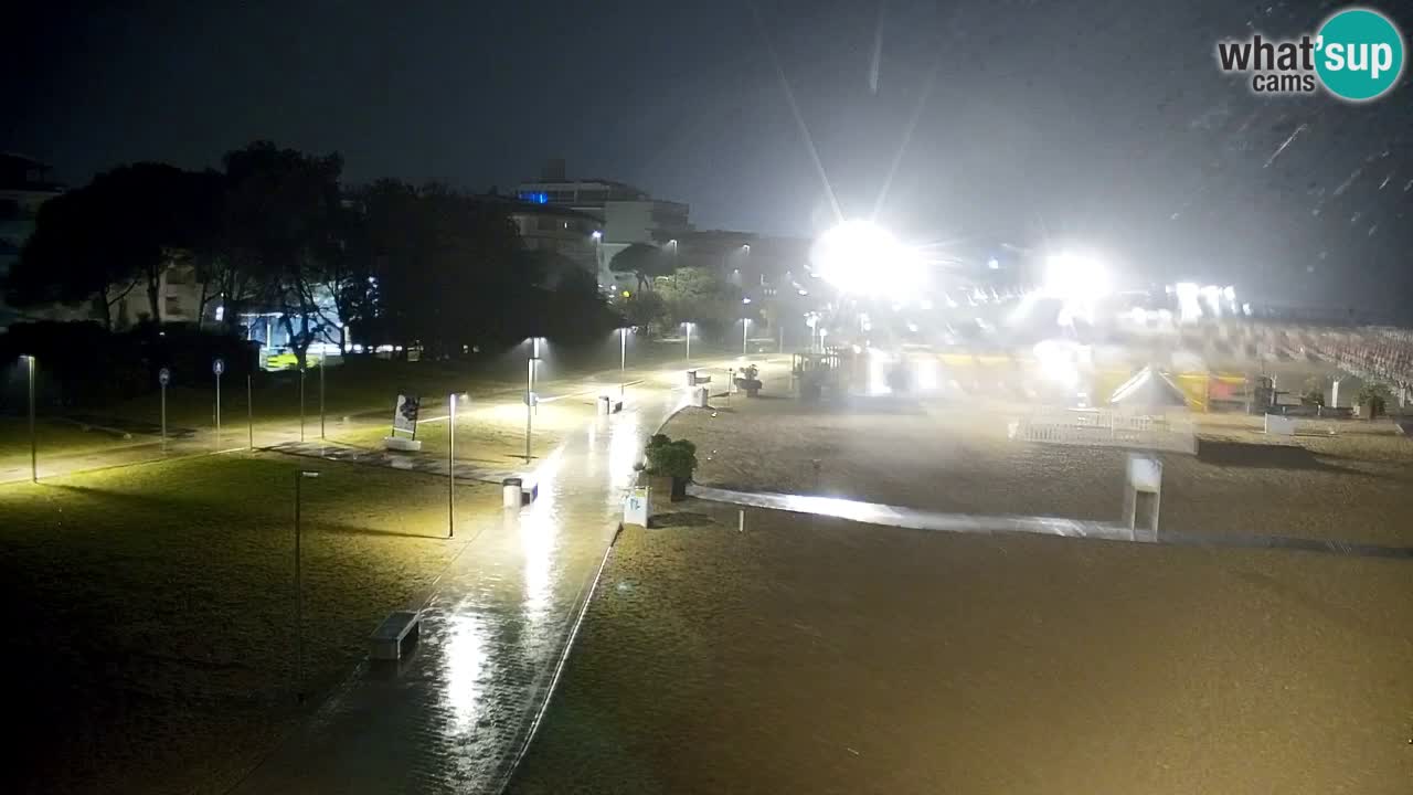 Kamera Bibione plaža Lido del Sole | Italija