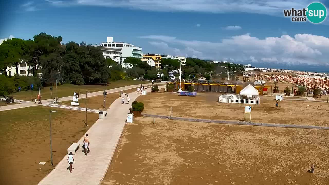 Webcam Bibione Lido del Sole | Bibione strand | Italien