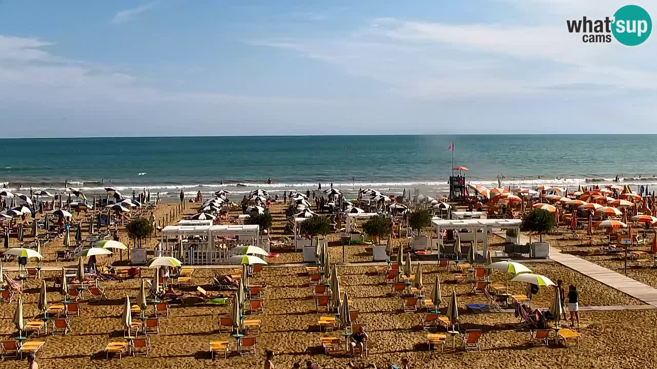 Webcam Bibione Lido del Sole | Bibione strand | Italien