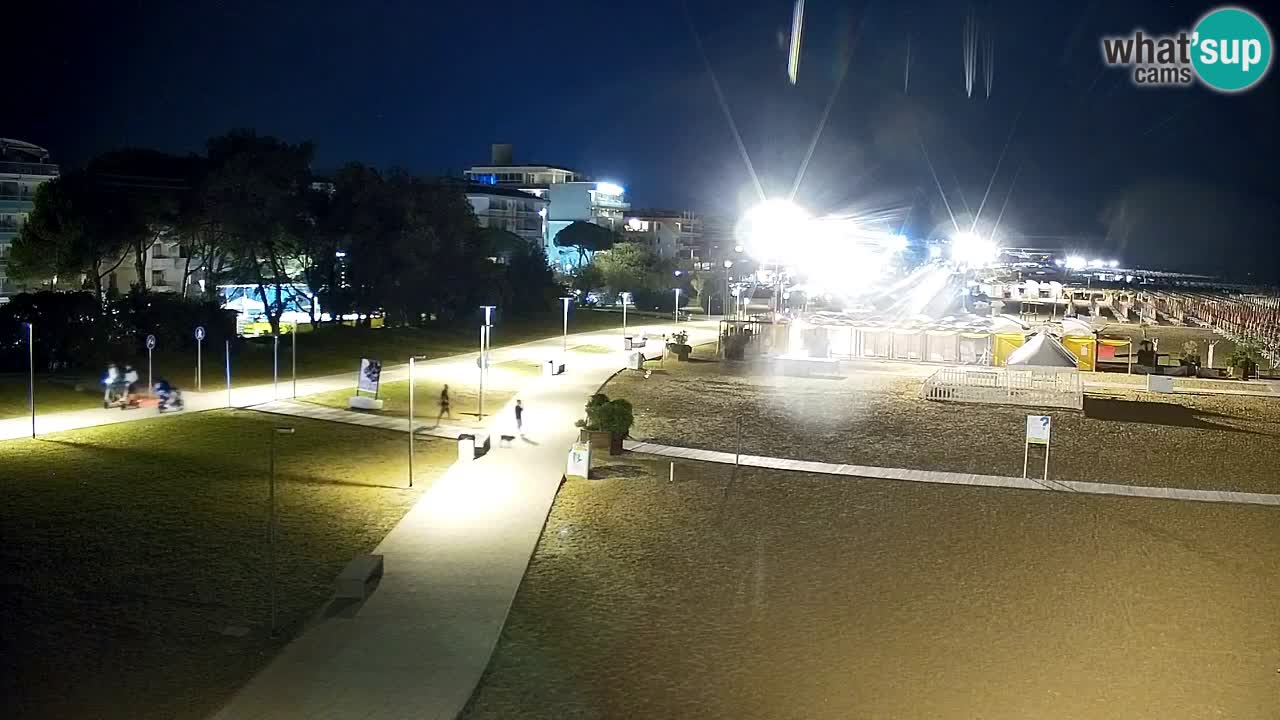 Kamera Bibione plaža Lido del Sole | Italija