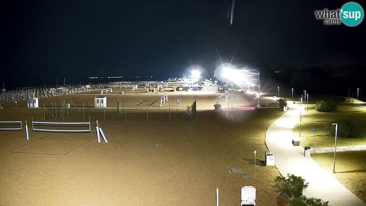 Kamera Bibione plaža Lido del Sole | Italija