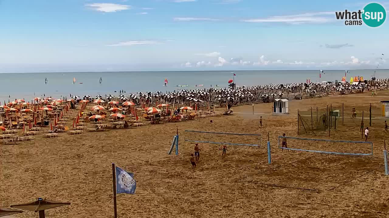 Webcam Lido del Sole | Bibione beach | Italy
