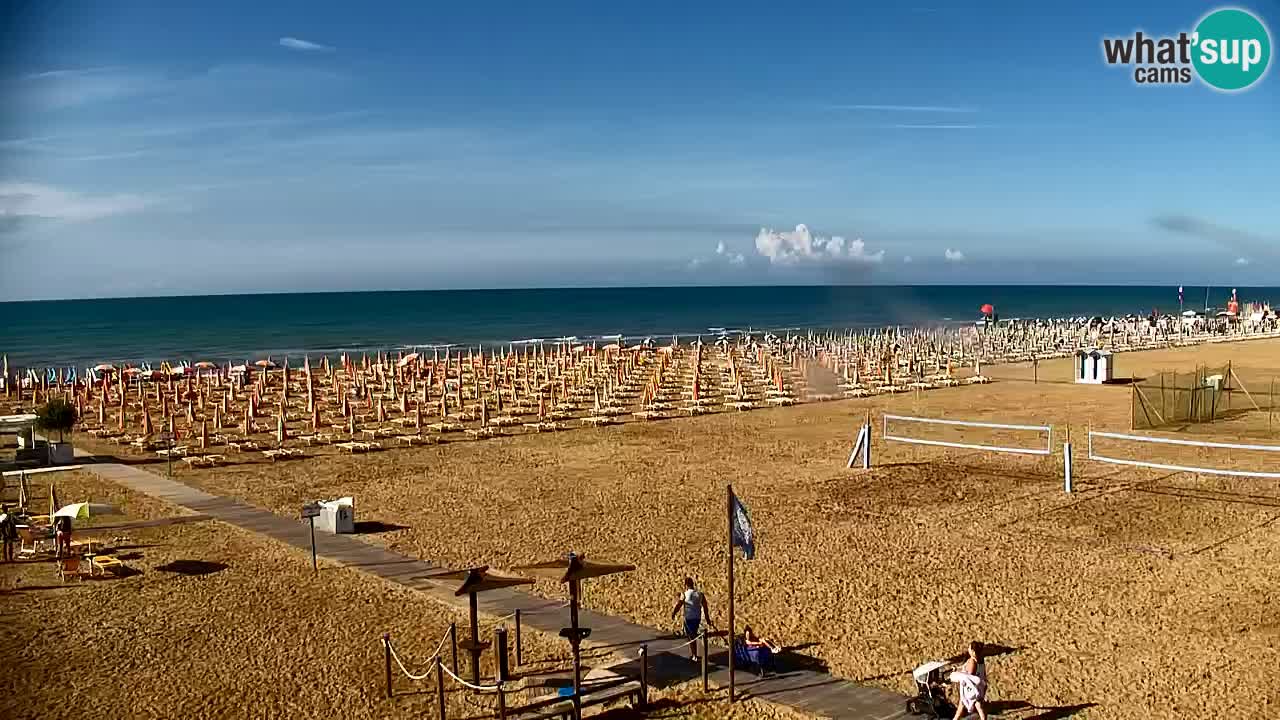 Webcam Lido del Sole | Bibione beach | Italy
