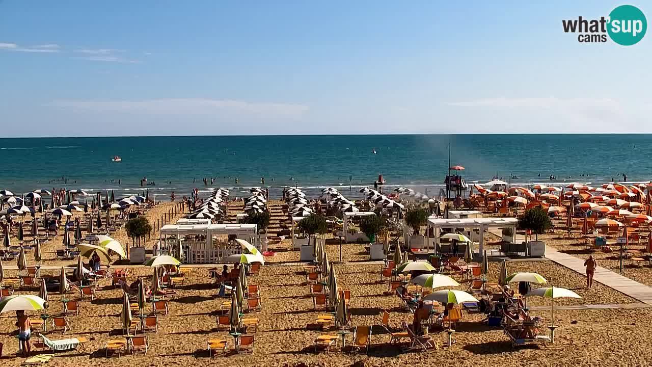 Bibione Webcam Lido del Sole | Bibione spiaggia