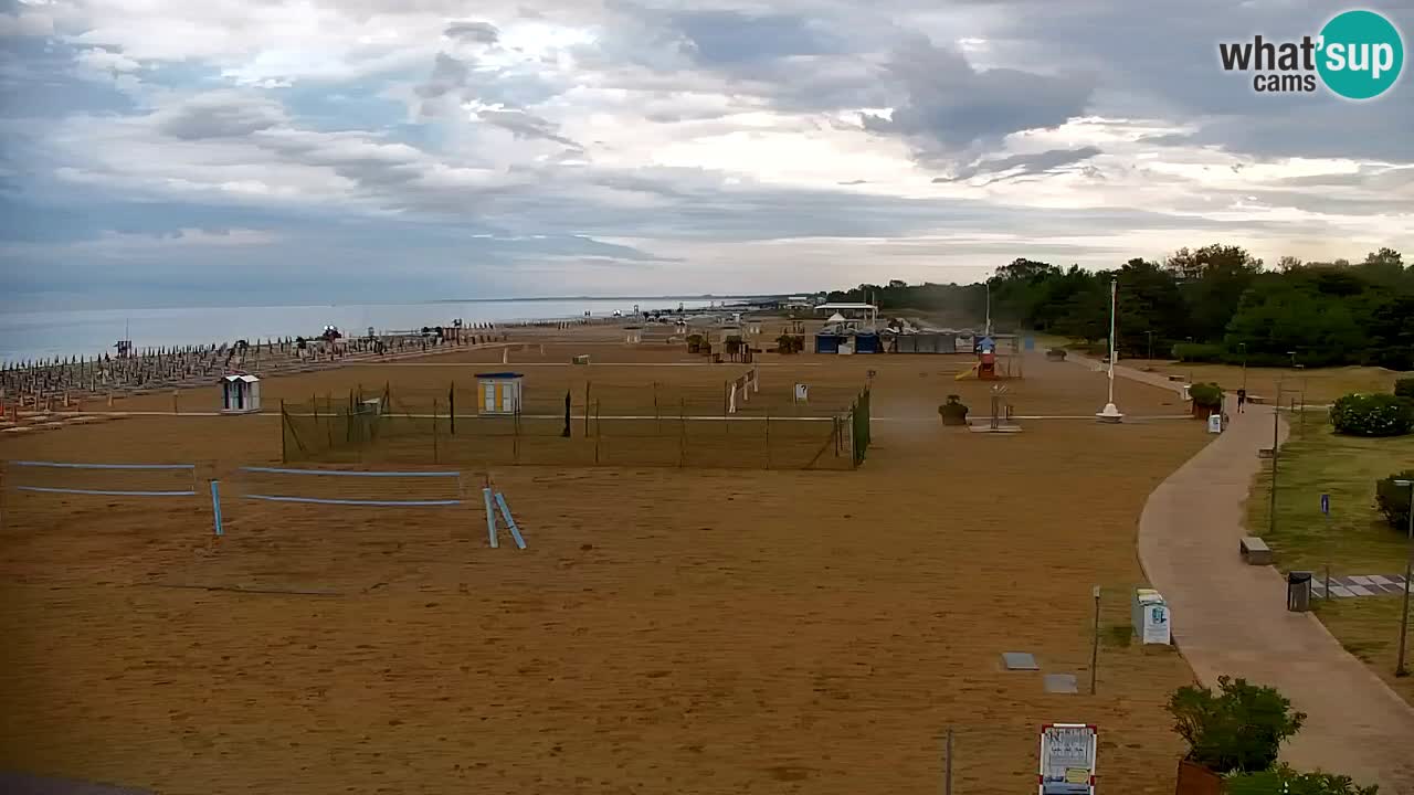 Kamera Bibione plaža Lido del Sole | Italija