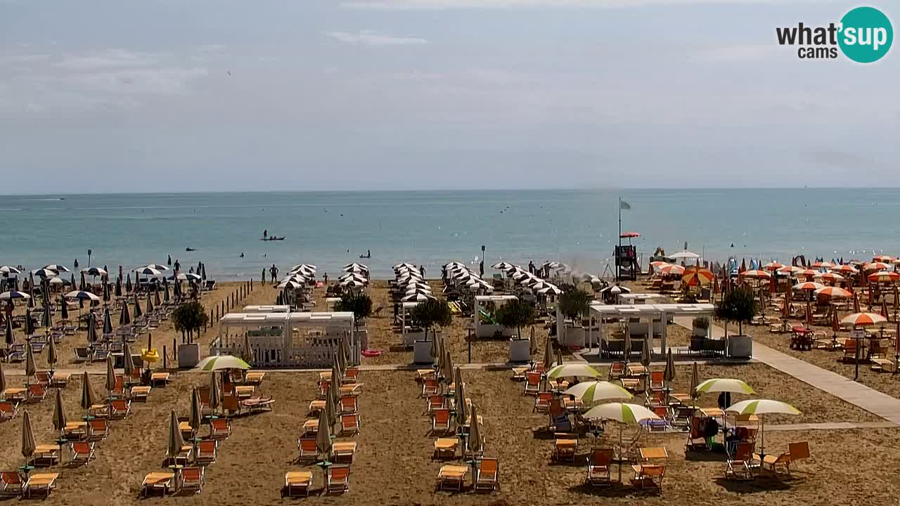 Webcam Bibione Lido del Sole | Bibione strand | Italien