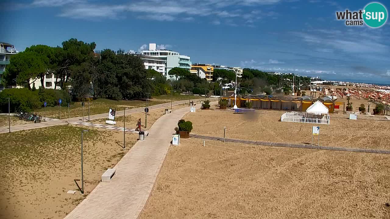 Kamera Bibione plaža Lido del Sole | Italija